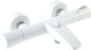 Термостат для ванны Kludi Zenta белый/хром 351019138 Термостат для ванны Kludi Zenta белый/хром 351019138, 1