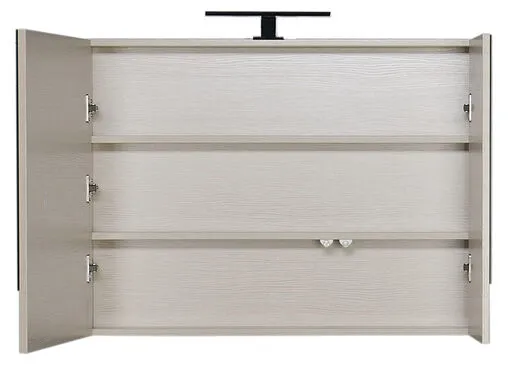 Шкаф-зеркало Aquanet Нота 90 L светлый дуб 00158858 Шкаф-зеркало Aquanet Нота 90 L светлый дуб 00158858