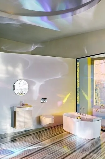 Унитаз подвесной безободковый Laufen Sonar Rimless белый матовый 8.2034.1.757.000.1