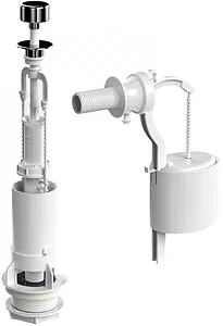 Комплект арматуры для бачка штоковый ½&quot; пластик боковой BERGES Eko 02 030202, 1