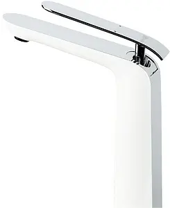 Смеситель для раковины Lemark Melange белый/хром LM4909CW Смеситель для раковины Lemark Melange белый/хром LM4909CW, 4