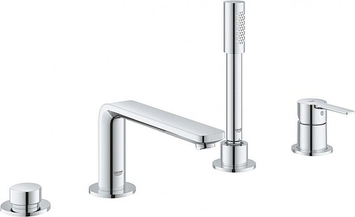 Смеситель на борт ванны на 4 отверстия Grohe Lineare хром 19577001