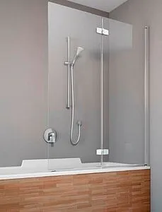 Шторка на ванну 1000мм прозрачное стекло Radaway Fuenta New PND 100 R 208210-01R, 1