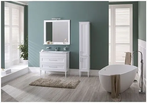 Шкаф-пенал Aquanet Бостон М 36 R белый 00209681