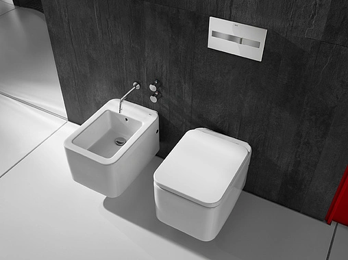 Биде напольное Roca Element белый 357574000