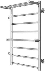 Полотенцесушитель водяной лесенка Terminus Анкона П8 500х800 бп500 слева полированная сталь 4670078531476, 1