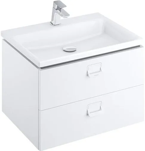 Тумба-умывальник подвесная Ravak Comfort 80 белый X000001378+XJX01280001
