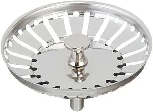 Сетка-мусоросборник для выпуска VIRPlast нержавеющая сталь 30986451, 1