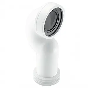 Патрубок для унитаза Mc Alpine 90° MRWC15P Патрубок для унитаза Mc Alpine 90° MRWC15P, 1