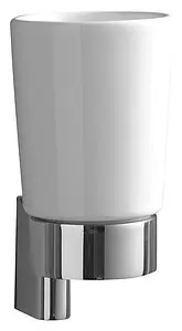 Стакан Ideal Standard Connect хром/белый N1388AA Стакан Ideal Standard Connect хром/белый N1388AA, 1