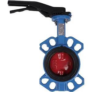 Затвор дисковый поворотный межфланцевый Ду80 Ру16 Tecofi VPI4448-02EP0080, 1