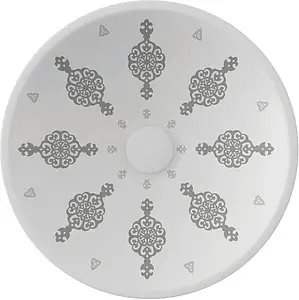 Раковина ISVEA IsveArte 45 белый/декор Patrizia 10SY66045SV-PTZ Раковина ISVEA IsveArte 45 белый/декор Patrizia 10SY66045SV-PTZ, 3