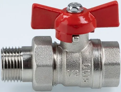 Кран шаровый с американкой ½&quot;в x ½&quot;н Valtec Стандарт ГОСТ Р 59553-2021 VT.127.N.04