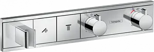 Термостат для 2 потребителей Hansgrohe RainSelect хром 15355000, 1