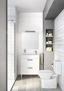 Тумба-умывальник Roca Debba 60 белый глянец ZRU9302708+32799H00Y Тумба-умывальник Roca Debba 60 белый глянец ZRU9302708+32799H00Y, 4