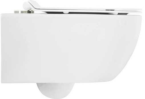 Унитаз подвесной безободковый Cezares Molveno белый CZR-2468-TH-R