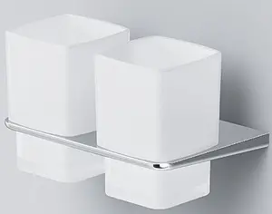 Стакан двойной Am.Pm Inspire 2.0 хром A50A343400 Стакан двойной Am.Pm Inspire 2.0 хром A50A343400, 3