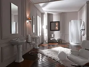 Раковина Kerasan Retro 55 белый 104501*1 Раковина Kerasan Retro 55 белый 104501*1, 4