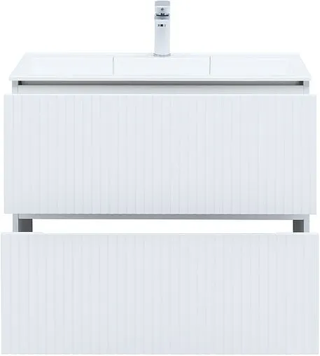 Тумба под умывальник Aquanet Джейн 80 белый матовый 00313286