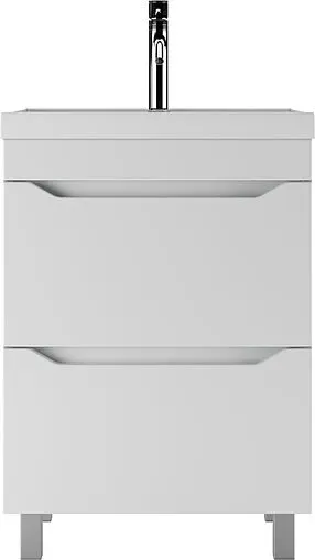 Тумба под умывальник напольная Айсберг Bazis 60 белый DA5911T