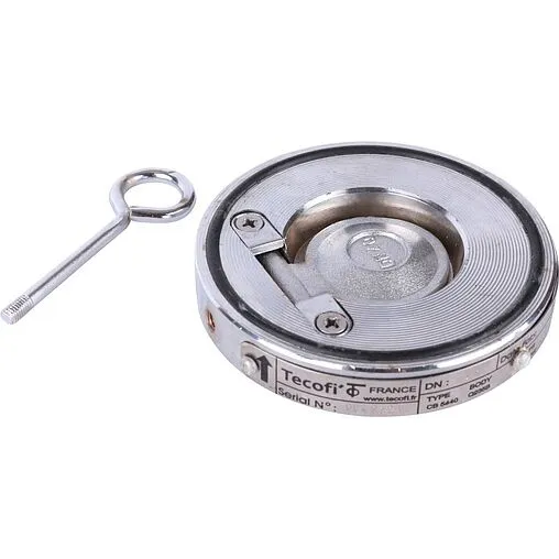 Клапан обратный поворотный одностворчатый межфланцевый Ду40 Ру16 Tecofi CB5440-0040