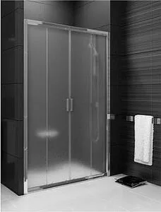 Дверь в нишу 1600мм прозрачное, матовое стекло Ravak Blix BLDP4-160 0YVS0C00ZG, 5