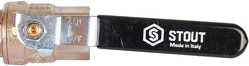 Кран шаровый ½&quot;в x ½&quot;н Stout ГОСТ Р 59553-2021 SVB-0003-200015