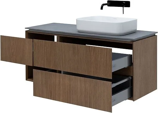 Тумба-умывальник подвесная Allen Brau Infinity 120 R дуб 1.21007.NO+