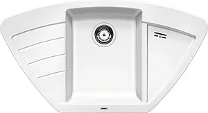 Мойка кухонная Blanco Zia 9 E 93 белый 514758, 1