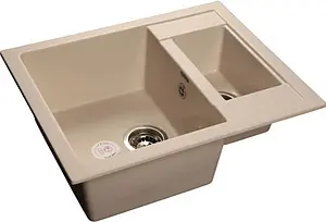 Мойка кухонная GranFest Quadro Q-610K белый Мойка кухонная GranFest Quadro Q-610K белый, 1