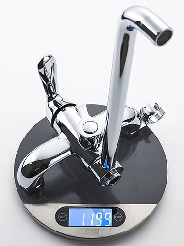 Смеситель для ванны с длинным изливом D&amp;K Rhein Ambrosius хром DA1343301