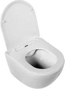 Унитаз подвесной безободковый BelBagno Amanda белый BB051CHR Унитаз подвесной безободковый BelBagno Amanda белый BB051CHR, 3