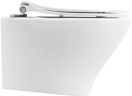 Комплект 5 в 1 BelBagno Acqua BB340CHR/BB2020SC/BB002-80/BB006-PR-CHROME.M с кнопкой хром матовый Комплект 5 в 1 BelBagno Acqua BB340CHR/BB2020SC/BB002-80/BB006-PR-CHROME.M с кнопкой хром матовый