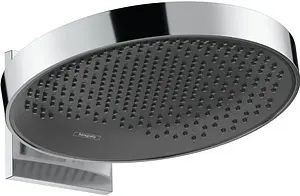 Лейка верхнего душа с настенным креплением Hansgrohe Rainfinity 360 1jet хром/графит 26230000 Лейка верхнего душа с настенным креплением Hansgrohe Rainfinity 360 1jet хром/графит 26230000, 1