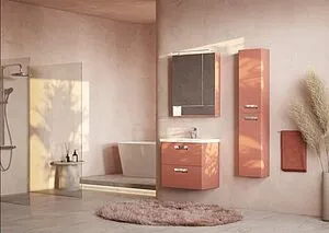 Тумба-умывальник подвесная Roca The Gap Original 70 терракота ZRU9307838+327471000 Тумба-умывальник подвесная Roca The Gap Original 70 терракота ZRU9307838+327471000, 5