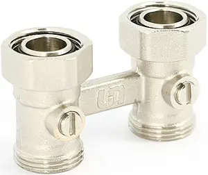 Узел нижнего подключения радиатора прямой ¾"ек x ¾"ек Uni-Fitt 192N3300 Узел нижнего подключения радиатора прямой ¾"ек x ¾"ек Uni-Fitt 192N3300, 1