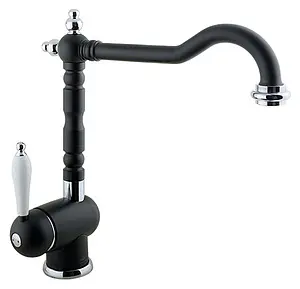 Смеситель для кухни Timo Morea чёрный матовый 2406F anthracite, 1