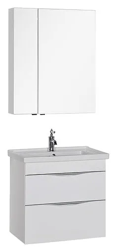 Шкаф-зеркало Aquanet Эвора 70 R белый 00184305