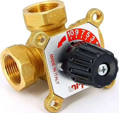 Трехходовой смесительный клапан ¾&quot; Kvs 6.0 Uni-Fitt 360G0630