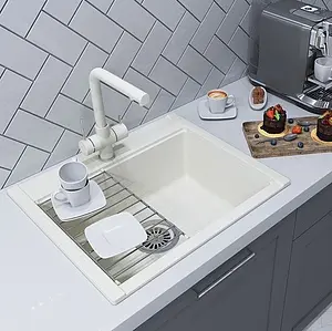 Мойка кухонная Aquaton Делия 60.2 жемчуг 1A715232LD240 Мойка кухонная Aquaton Делия 60.2 жемчуг 1A715232LD240, 5