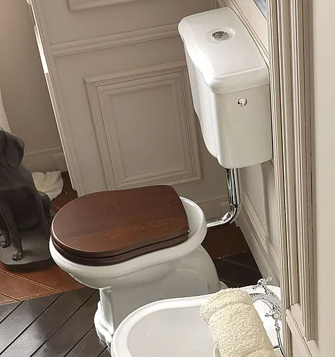 Унитаз-компакт с высоким бачком Kerasan Retro белый