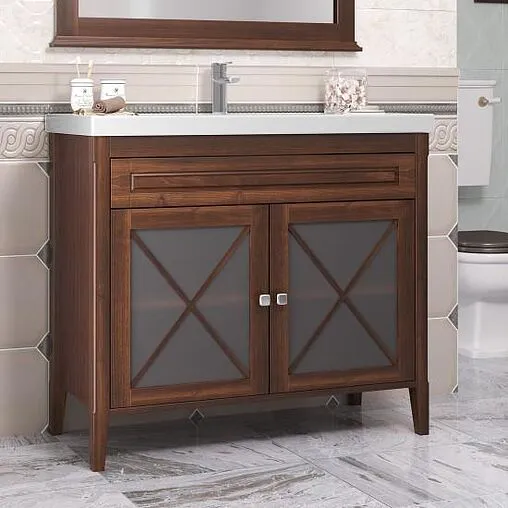 Тумба под умывальник напольный Opadiris Палермо 100 светлый орех 00-00006723