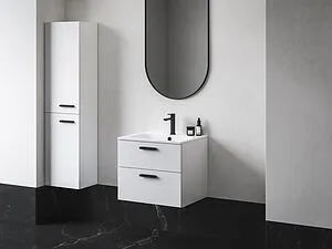 Шкаф-пенал подвесной Ravak Chrome II SD 39 L белый X000001748 Шкаф-пенал подвесной Ravak Chrome II SD 39 L белый X000001748, 4