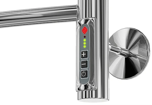 Полотенцесушитель электрический лесенка Royal Thermo Трапеция П7 450х750 электро (встроен. диммер) полированная сталь RTT7.450.750.E