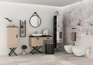 Зеркало ISVEA Bei 26 чёрный 21BE4064000I Зеркало ISVEA Bei 26 чёрный 21BE4064000I, 3