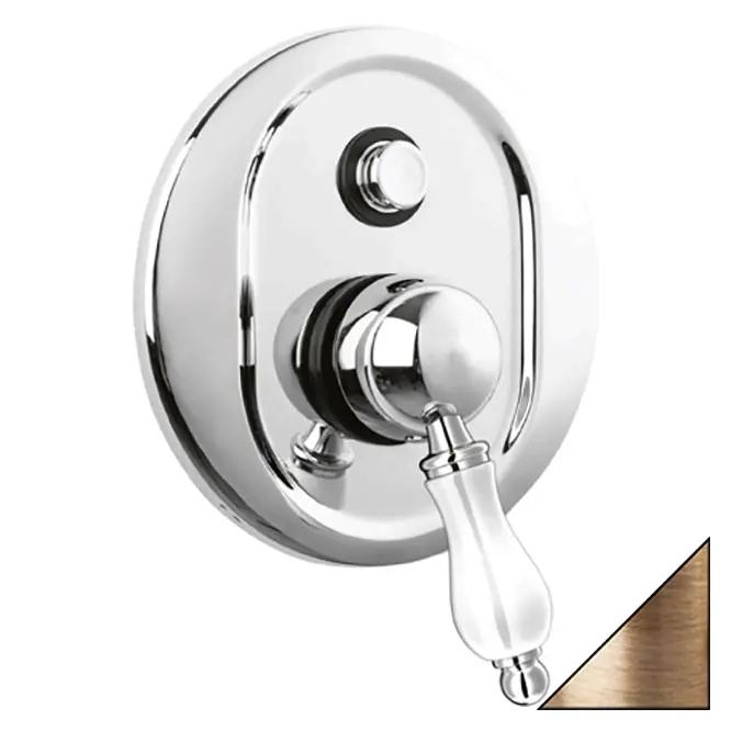 Смеситель для ванны скрытого монтажа Cezares Venezia бронза VENEZIA-VDIM-02-Bi Смеситель для ванны скрытого монтажа Cezares Venezia бронза VENEZIA-VDIM-02-Bi, 1