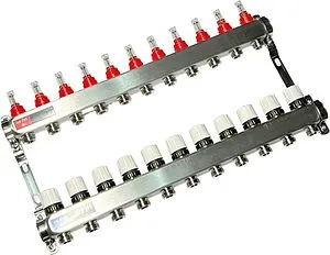 Группа коллекторная с расходомерами 11 отводов 1"в/в x ¾"ек Uni-fitt TECHNO 450W4311 Группа коллекторная с расходомерами 11 отводов 1"в/в x ¾"ек Uni-fitt TECHNO 450W4311, 4