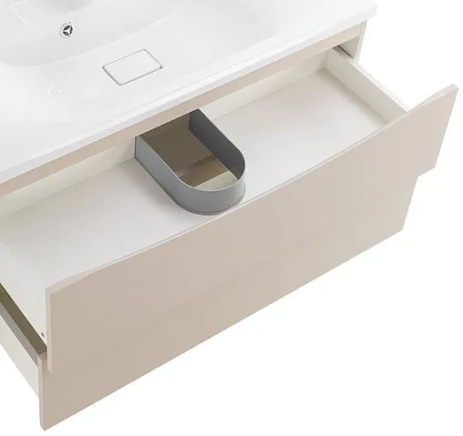 Тумба-умывальник подвесная BelBagno MARINO 100 Crema Opaco MARINO-1000-2C-SO-CO-P+BB1000/445-LV-MR-PR Тумба-умывальник подвесная BelBagno MARINO 100 Crema Opaco MARINO-1000-2C-SO-CO-P+BB1000/445-LV-MR-PR