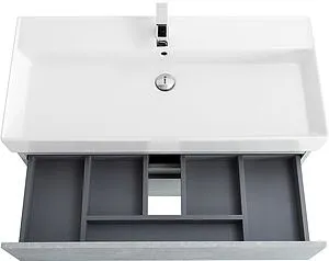 Тумба под умывальник подвесная Cezares Molveno 46 100 Beton MOLVENO 46-100-2C-SO-BET Тумба под умывальник подвесная Cezares Molveno 46 100 Beton MOLVENO 46-100-2C-SO-BET, 5