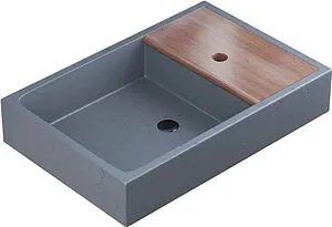 Раковина Uperwood UPD Piter графит 291020214 Раковина Uperwood UPD Piter графит 291020214, 1